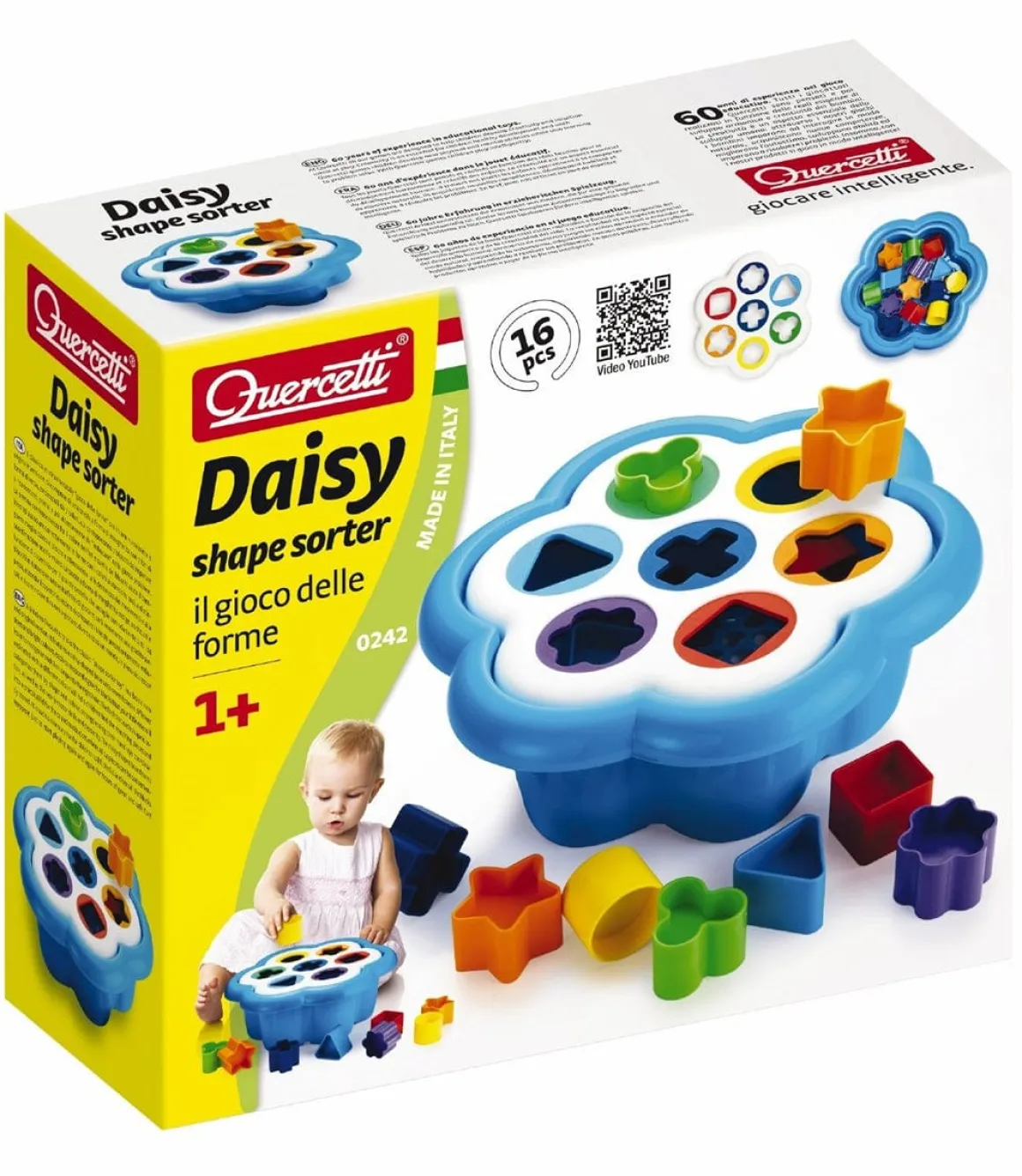 Quercetti Daisy Shape Sorter