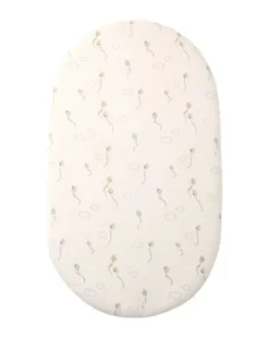 Quincy Mae Bassinet Crib Sheet Kites - Natural