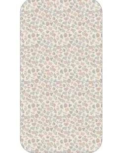 Quincy Mae Changing Pad Cover Vintage Floral - Natural