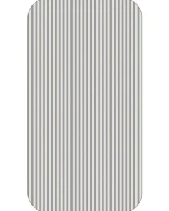 Quincy Mae Changing Pad Cover Vintage Stripe - Slate