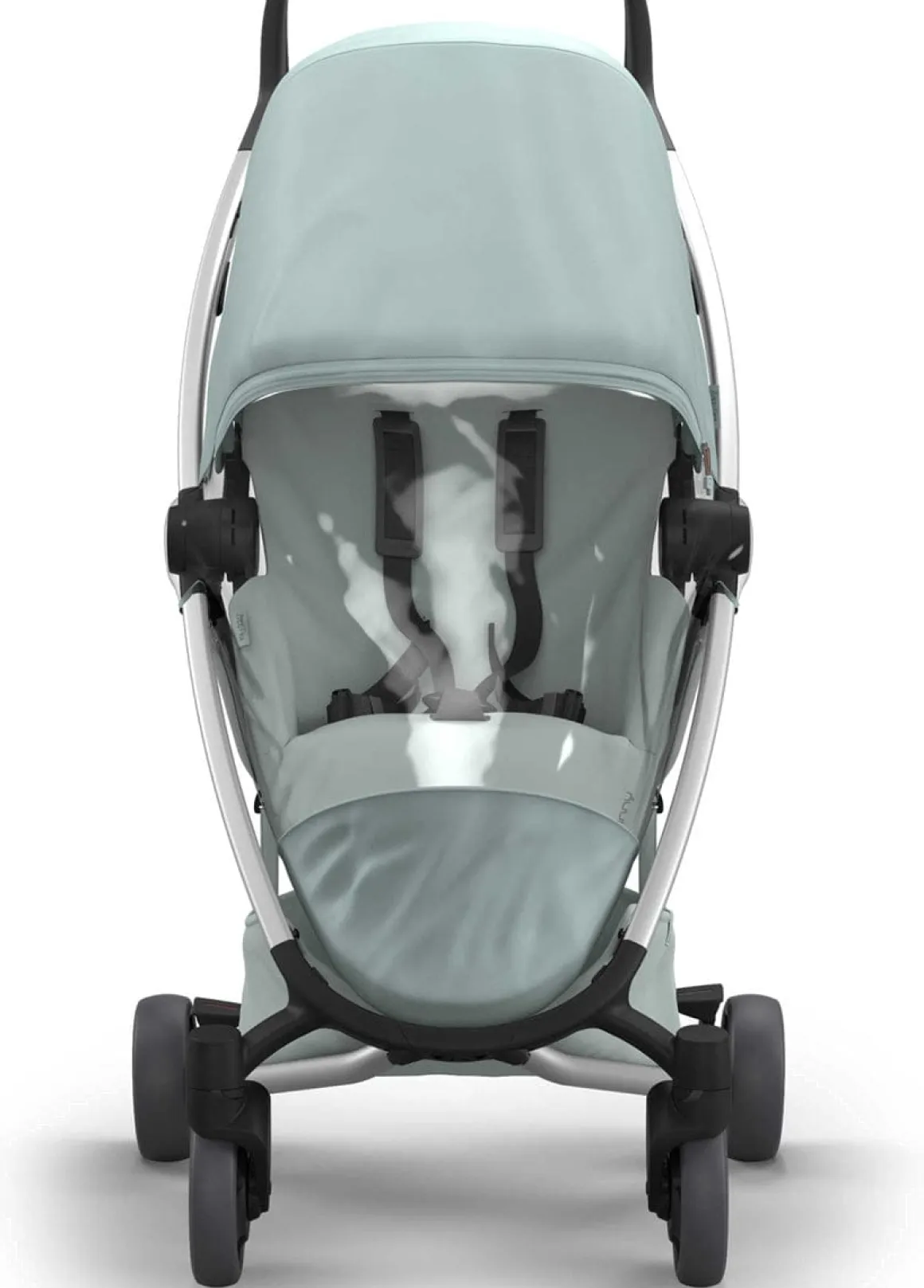 Quinny Zapp Flex Stroller Rain Cover - Frost