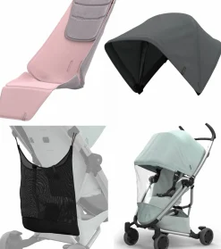 Quinny Zapp Flex Ultimate Accessories Bundle - Blush/Graphite