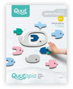 Quut Bath Puzzle - Whale