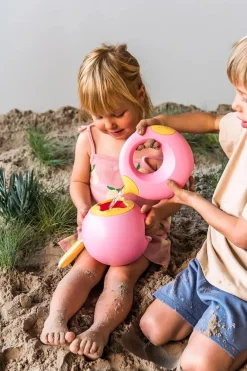 Quut Mini Ballo No Spill Bucket - Banana Pink