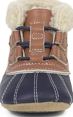Robeez First Kicks Boots Connor - Rust, 12-18 months