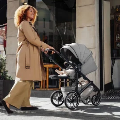 Romer Juni + Tura Travel System With Versa Base - Pearl