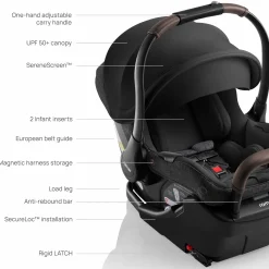 Romer Juni + Tura Travel System With Versa Base - Peppercorn