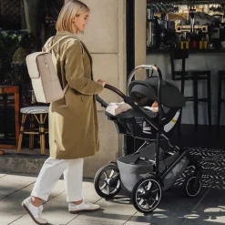 Romer Juni + Tura Travel System With Versa Base - Peppercorn