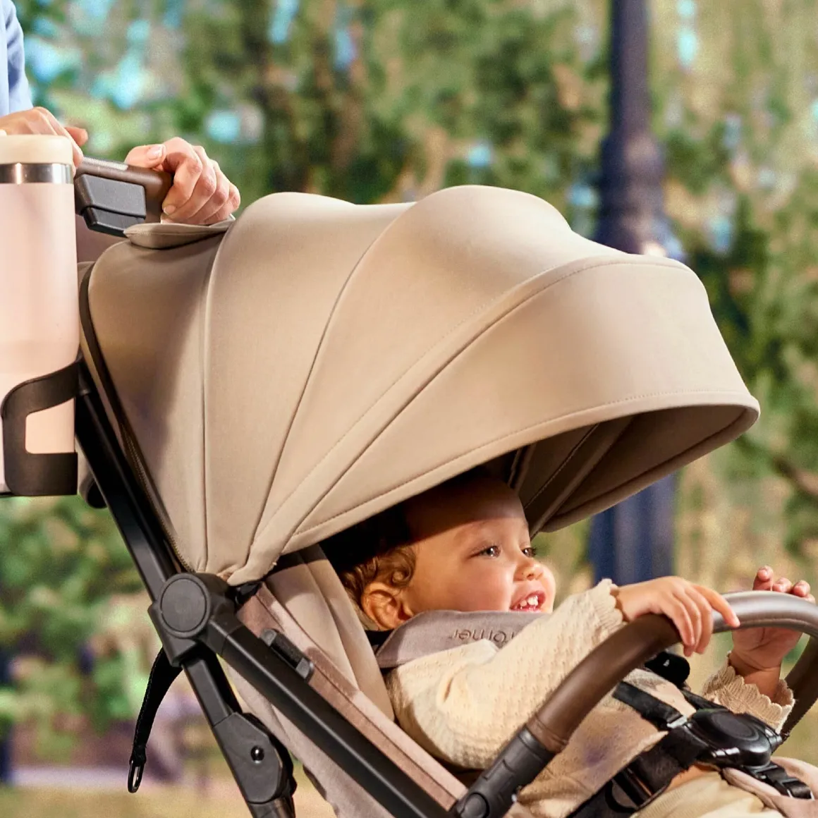 Romer Lani Ultra-Lightweight Compact Stroller - Truffle