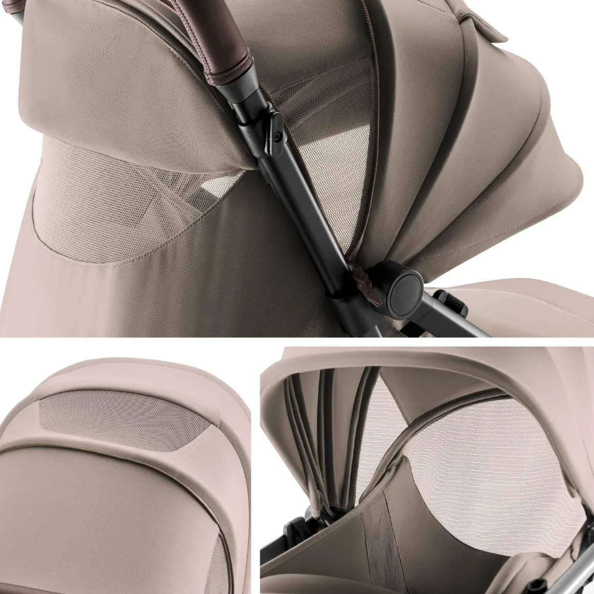 Romer Lani Ultra-Lightweight Compact Stroller - Truffle