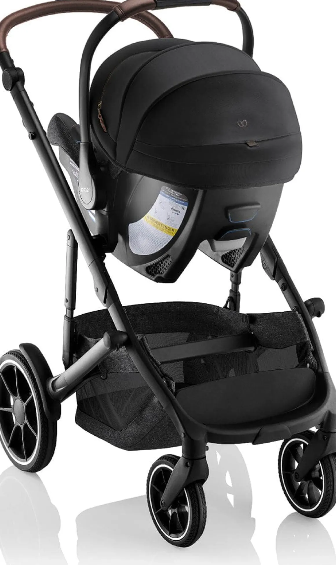 Romer Tura + Juni Travel System Bundle - Peppercorn