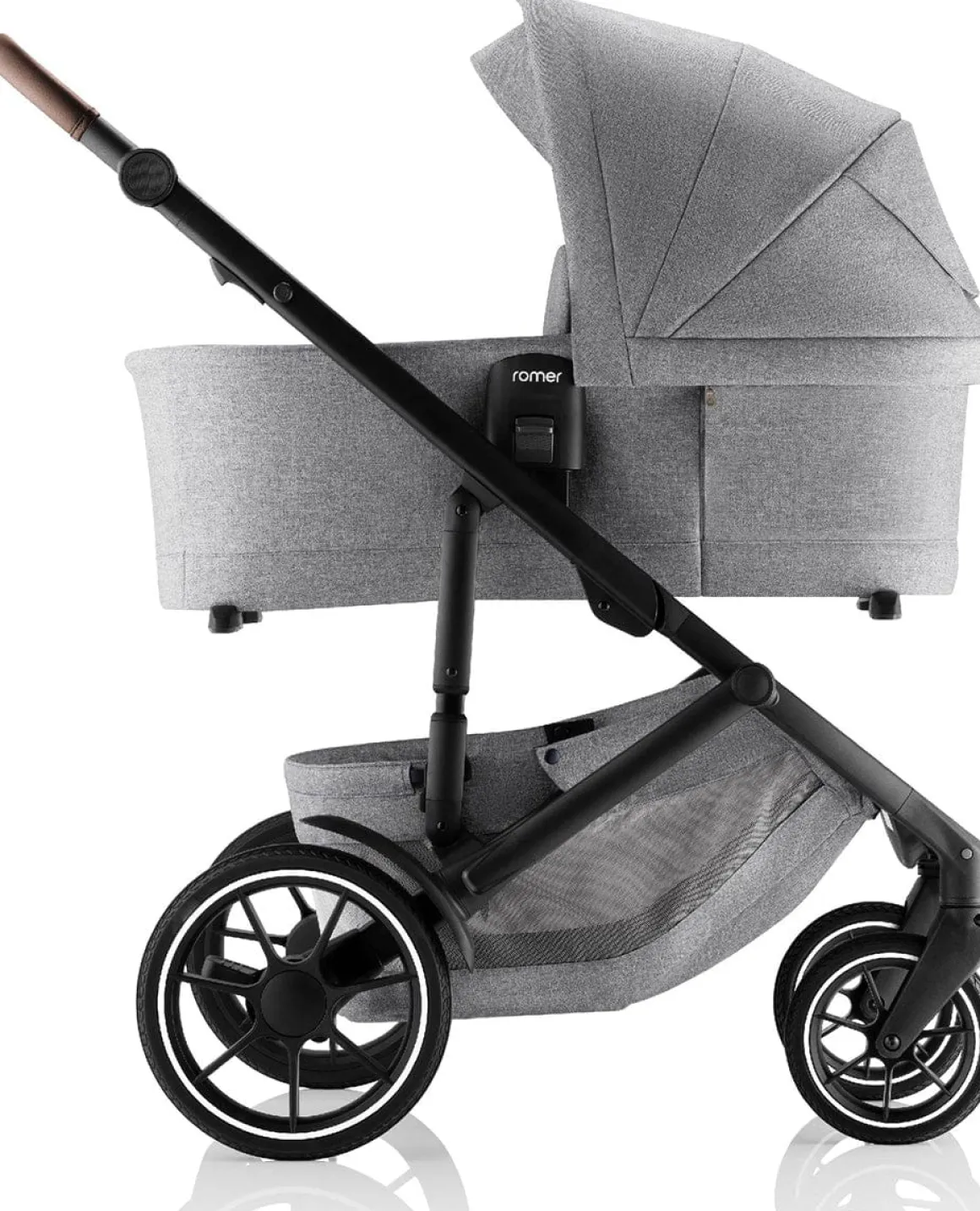 Romer Tura Stroller + Sera Bassinet Bundle - Pearl