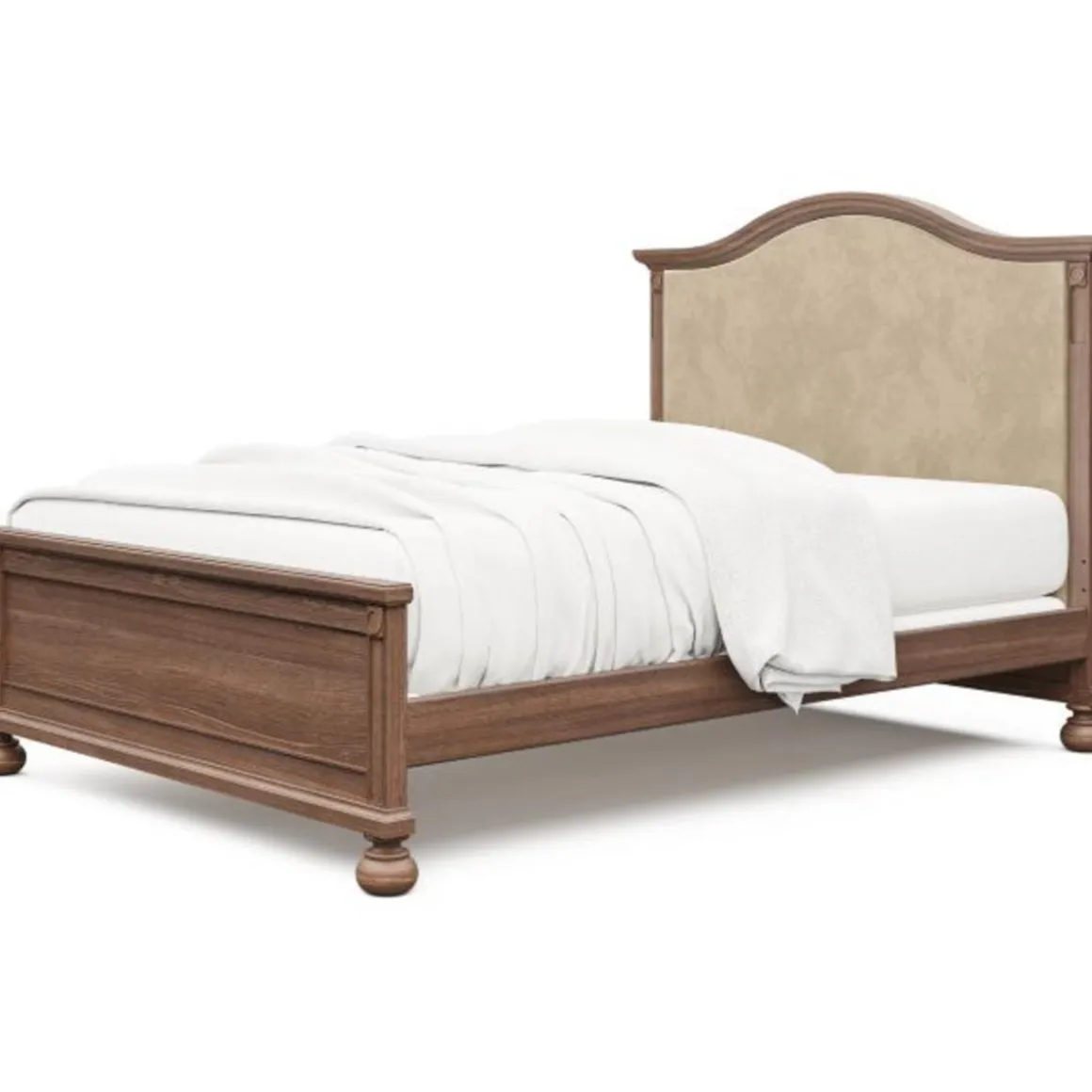 Romina Furniture Dakota Full Bed (Padded)