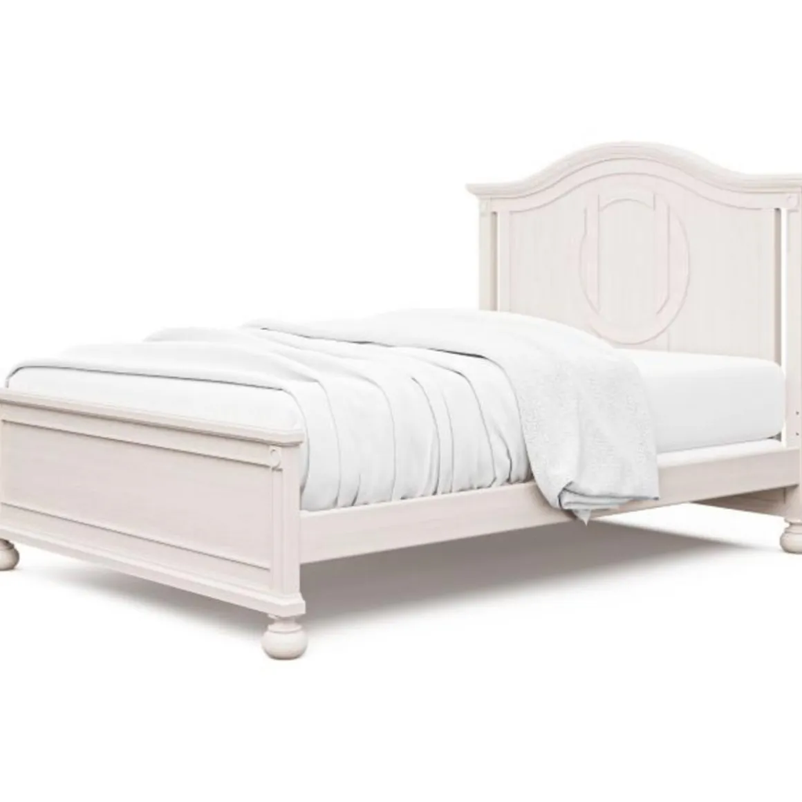 Romina Furniture Dakota Full Bed (Solid Back)