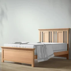 Romina Furniture Karisma Full Bed (Open Back)