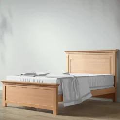 Romina Furniture Karisma Full Bed (Solid Panel)