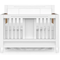 Romina Furniture Millenario Convertible Crib (Tufted)