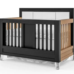 Romina Furniture Millenario Convertible Crib (Tufted)