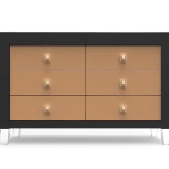 Romina Furniture Millenario Double Dresser