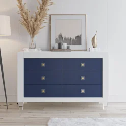 Romina Furniture Millenario Double Dresser
