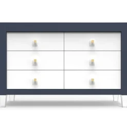 Romina Furniture Millenario Double Dresser