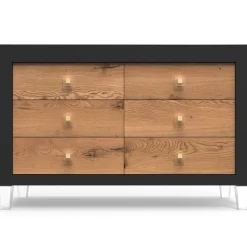 Romina Furniture Millenario Double Dresser