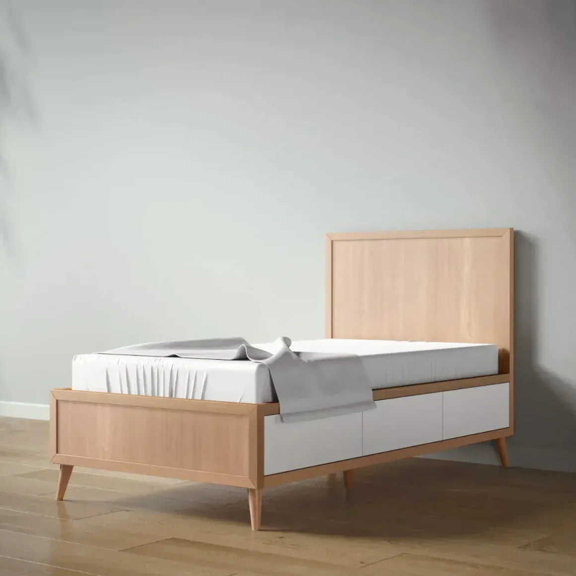 Romina Furniture New York Twin Bed