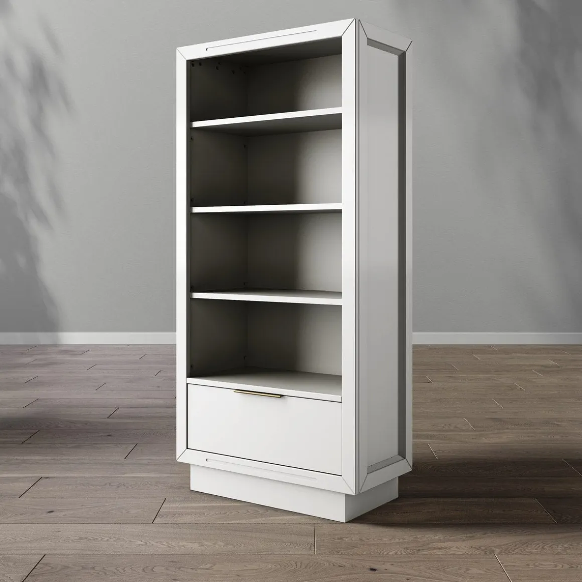 Romina Furniture Quadro Bookcase