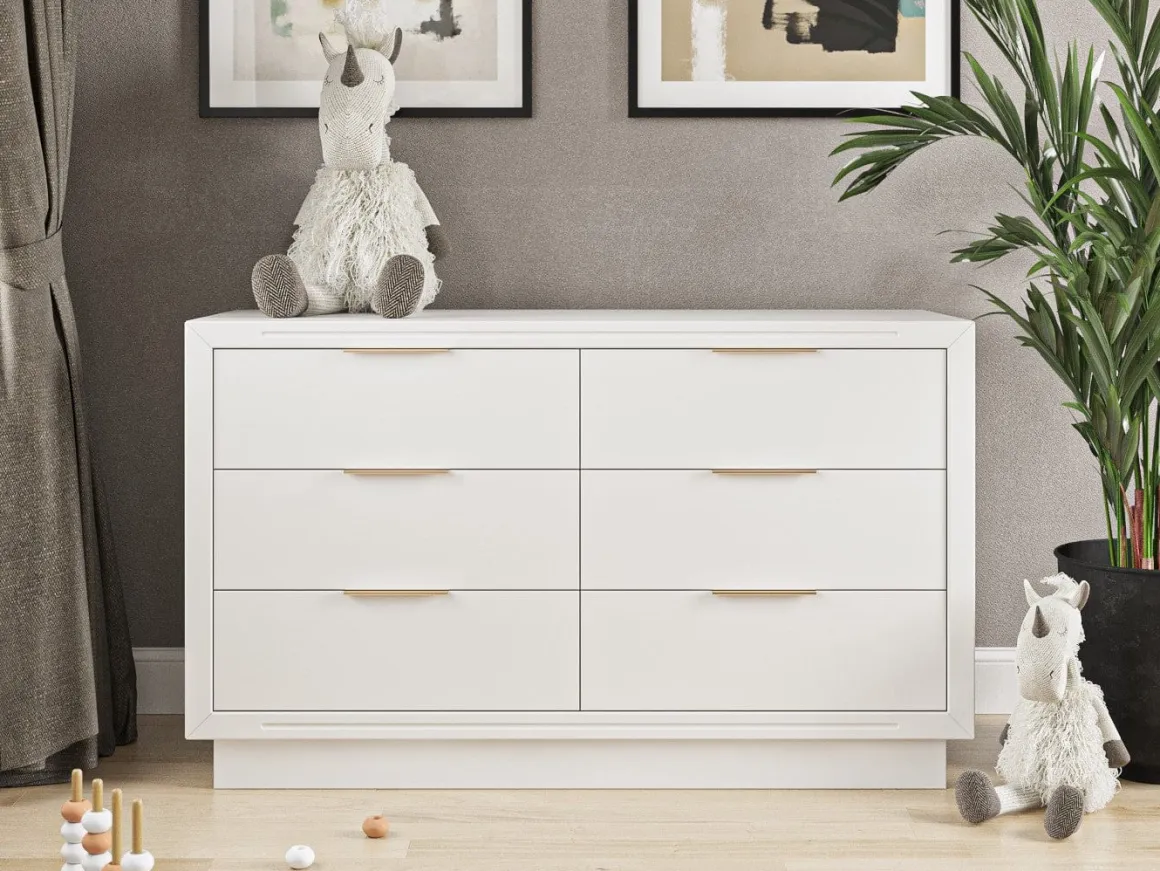Romina Furniture Quadro Double Dresser