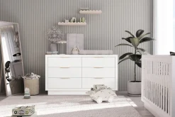 Romina Furniture Quadro Double Dresser
