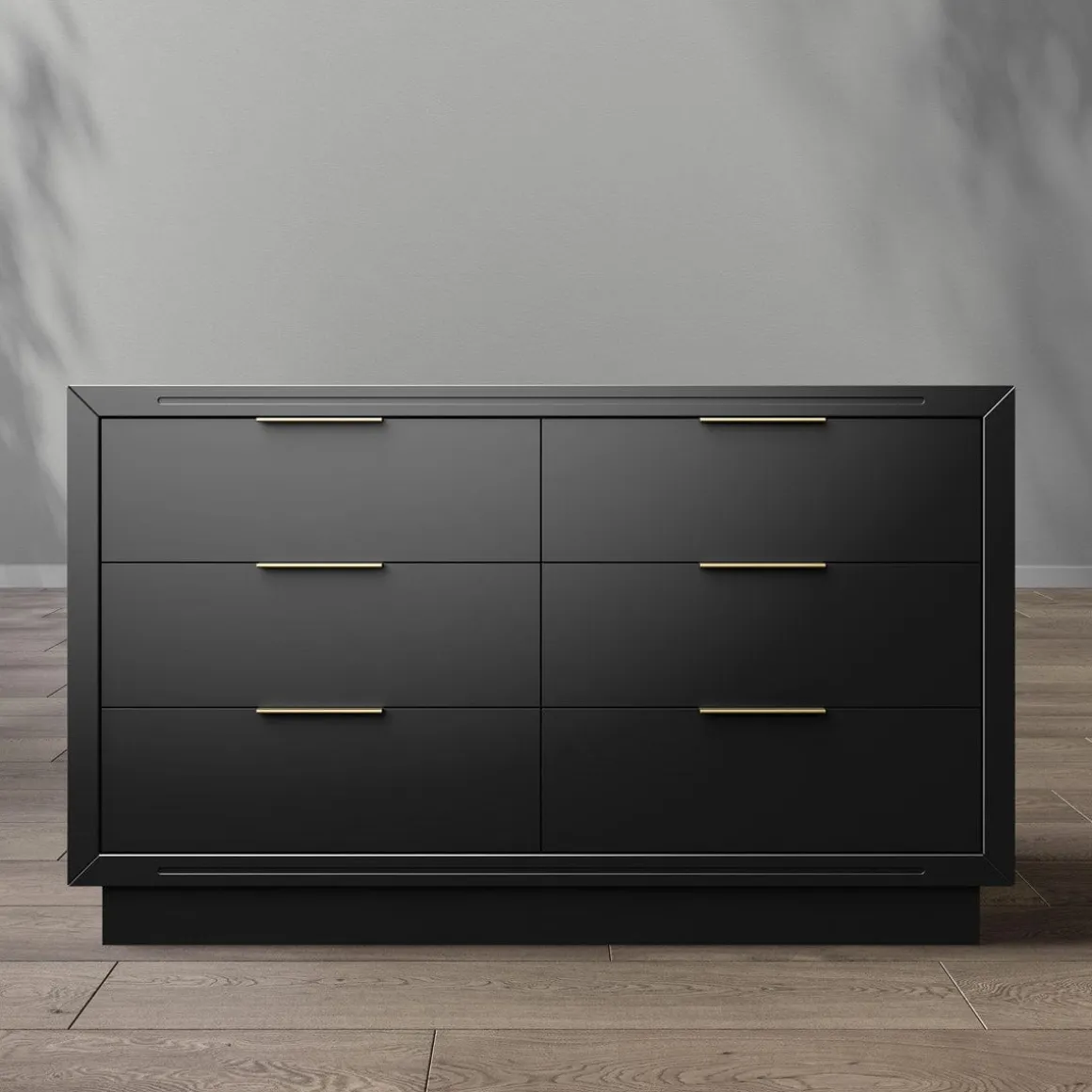 Romina Furniture Quadro Double Dresser