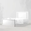 Romina Furniture Quadro Low Profile Footboard