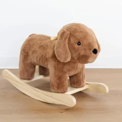 Saranoni Dog Stuffed Rocker