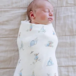 Saranoni Peter Rabbit Swaddles 2-Pack - Boy