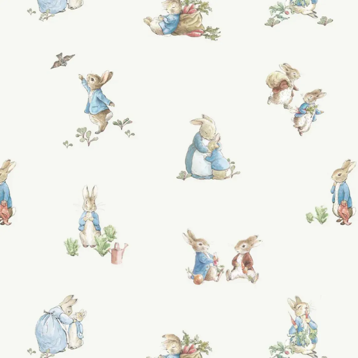Saranoni Peter Rabbit Swaddles 2-Pack - Boy