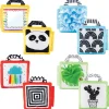 Sassy Reversible Soft Sensory Activity Panels, 4 Count