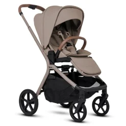 Silver Cross Breez Modular Stroller + Bassinet Bundle - Champagne