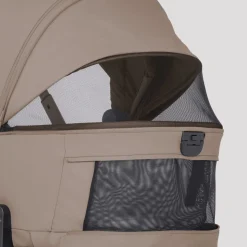 Silver Cross Breez Modular Stroller + Bassinet Bundle - Champagne