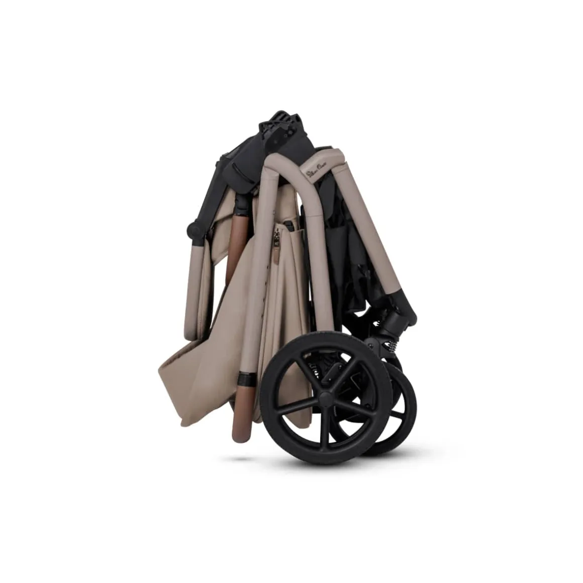 Silver Cross Breez Modular Stroller + Bassinet Bundle - Champagne
