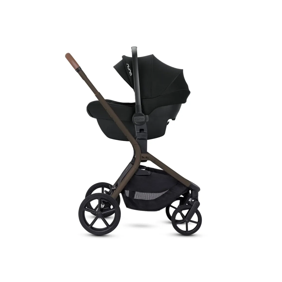 Silver Cross Breez Modular Stroller + Bassinet Bundle - Maple