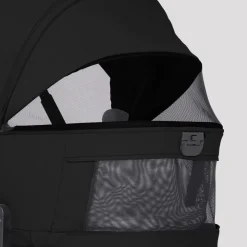 Silver Cross Breez Modular Stroller + Bassinet Bundle - Onyx