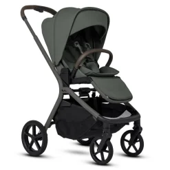 Silver Cross Breez Modular Stroller + Bassinet Bundle - Pewter