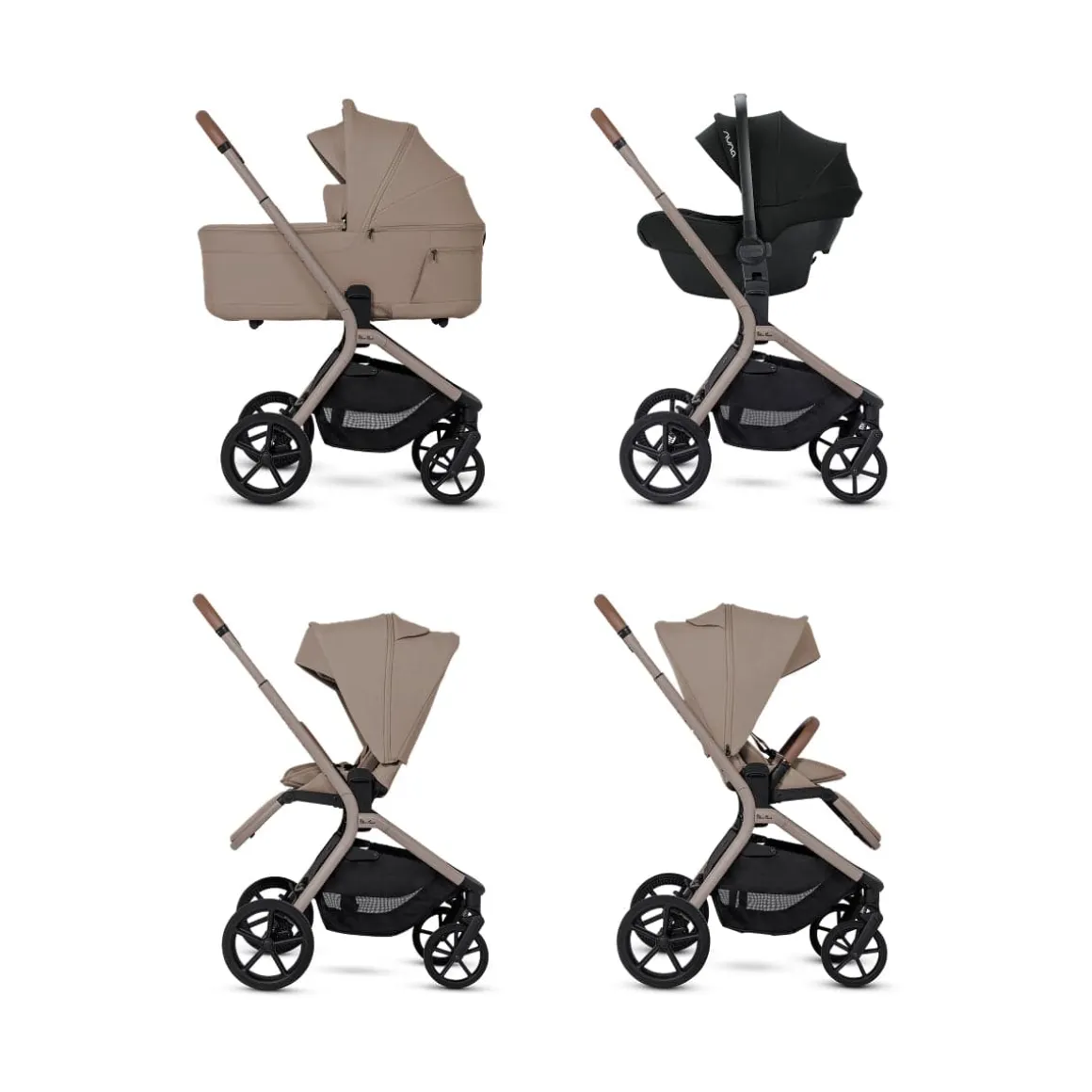 Silver Cross Breez Modular Stroller - Champagne