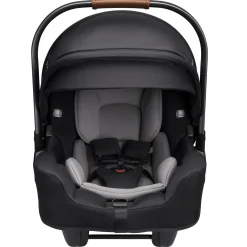 Silver Cross Clic Compact Stroller + Nuna PIPA RX Travel System Bundle - Black / Caviar