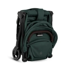 Silver Cross Clic Compact Stroller + Nuna PIPA RX Travel System Bundle - Conifer / Caviar