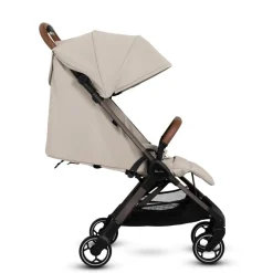 Silver Cross Clic Compact Stroller - Latte