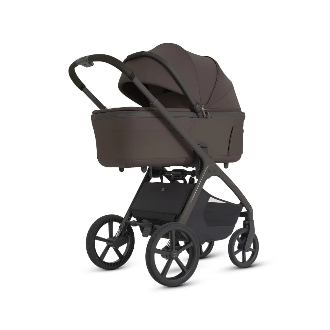 Silver Cross Cove 2 Compact Bassinet - Chocolate