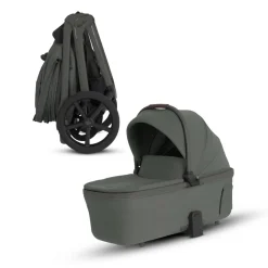 Silver Cross Cove 2 Compact Bassinet - Pewter