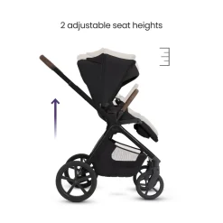 Silver Cross Cove 2 Full-Size All-Terrain Stroller - Onyx