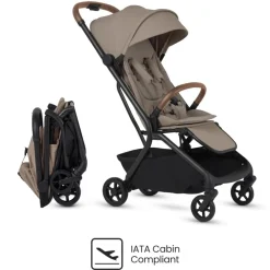 Silver Cross Nia Compact Travel Stroller - Champagne